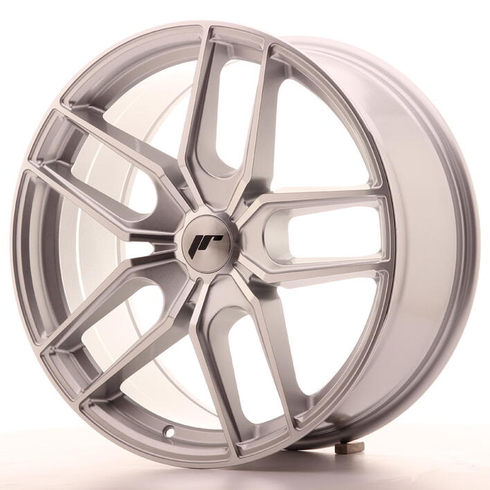 JR Wheels JR25 19x8,5 ET20-40 5H BLANK Silver Machined Face