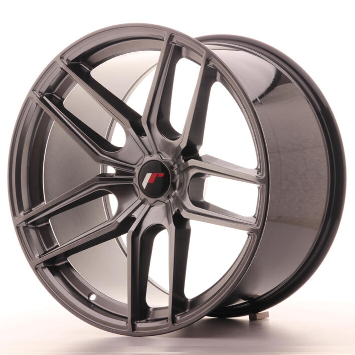 JR Wheels JR25 20x11 ET20-40 5H BLANK Hyper Black