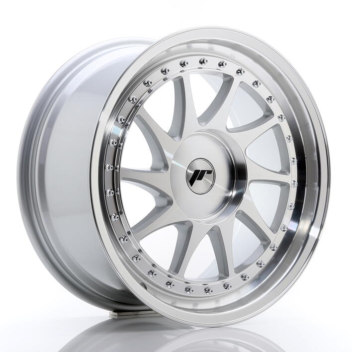 JR Wheels JR26 18x8,5 ET20-40 BLANK Silver Machined Face