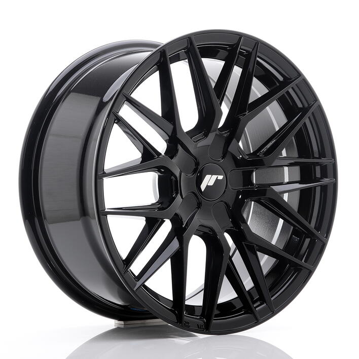 JR Wheels JR28 17x8 ET25-40 BLANK Gloss Black