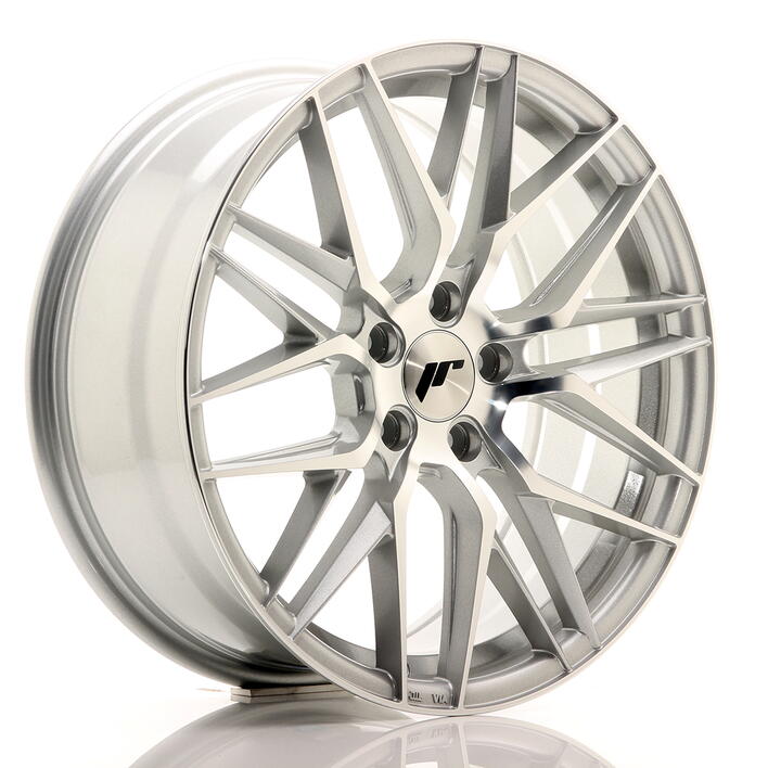 JR Wheels JR28 18x7,5 ET40 5x112 Silver Machined Face