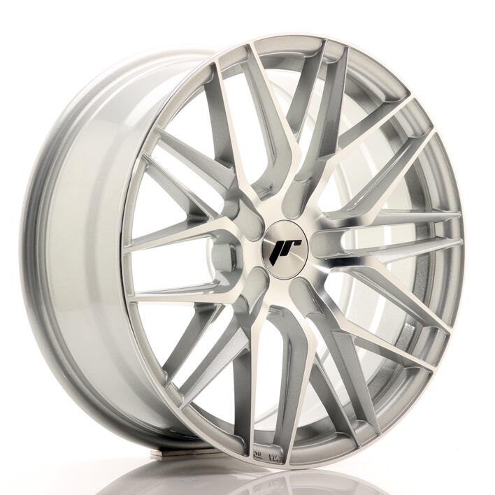 JR Wheels JR28 18x7,5 ET20-40 BLANK Silver Machined Face