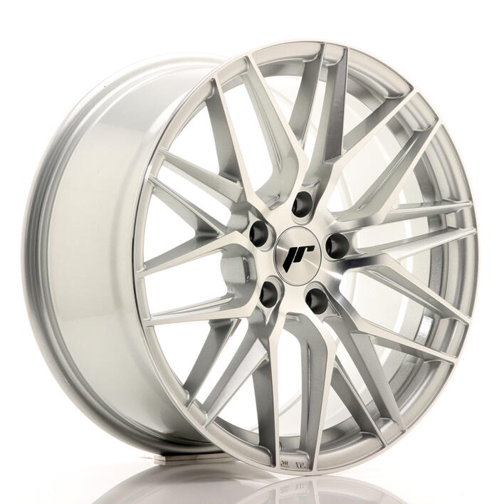 JR Wheels JR28 18x8,5 ET40 5x120 Silver Machined Face