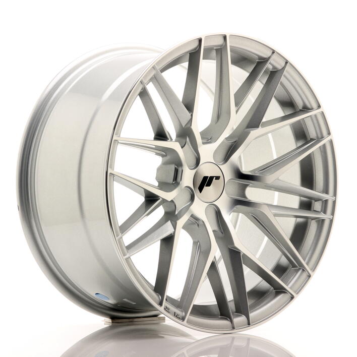 JR Wheels JR28 18x9,5 ET20-40 5H BLANK Silver Machined Face