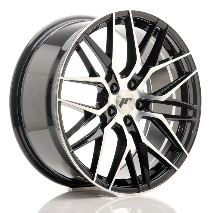 JR Wheels JR28 19x8,5 ET40 5x114,3 Gloss Black Machined Face