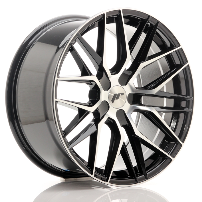 JR Wheels JR28 19x9,5 ET20-40 5H BLANK Gloss Black Machined Face