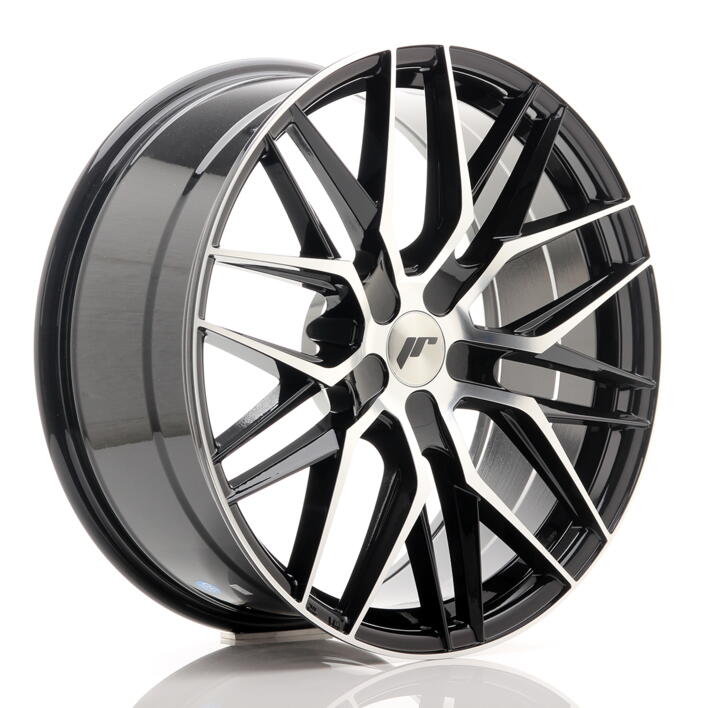 JR Wheels JR28 20x8,5 ET20-40 5H BLANK Gloss Black Machined Face