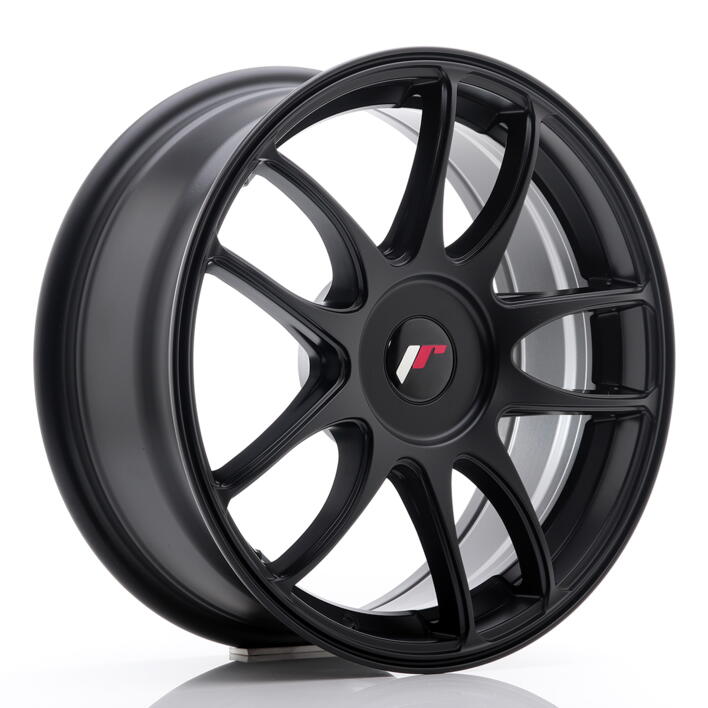 JR Wheels JR29 17x7 ET20-48 BLANK Matt Black