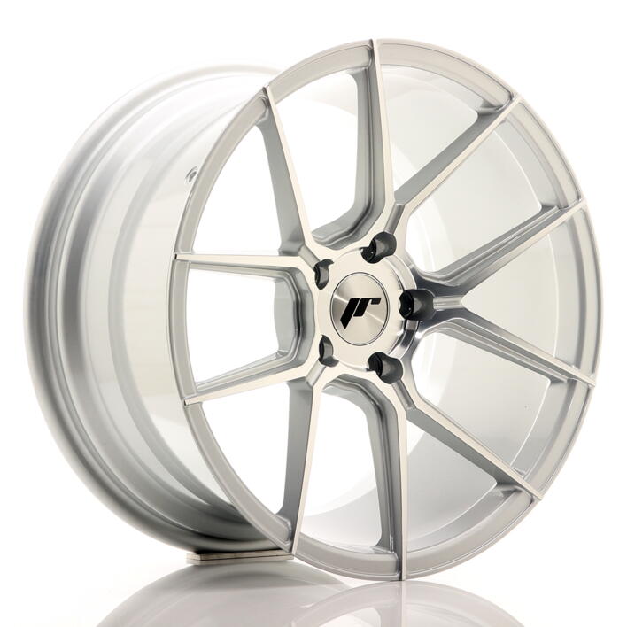 JR Wheels JR30 18x9,5 ET35 5x120 Silver Machined Face