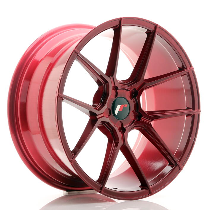 JR Wheels JR30 19x9,5 ET20-40 5H BLANK Platinum Red