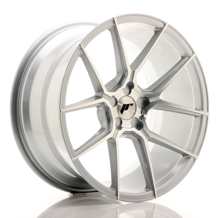 JR Wheels JR30 19x9,5 ET20-40 5H BLANK Silver Machined Face