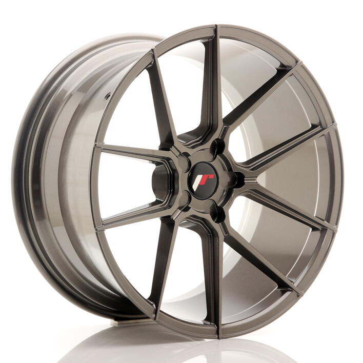 JR Wheels JR30 20x10 ET20-40 5H Blank Hyper Gray