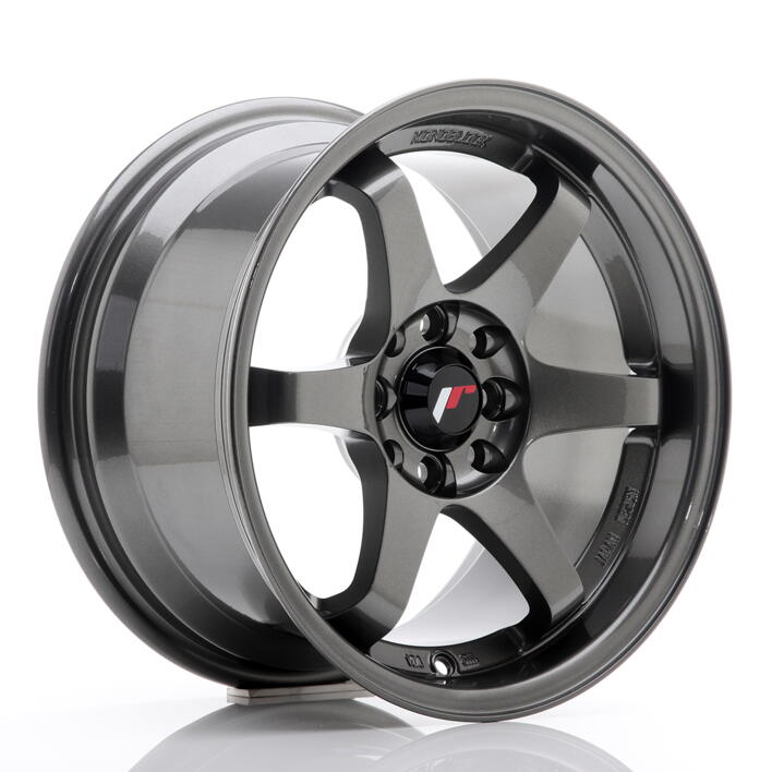 JR Wheels JR3 15x8 ET25 4x100/108 Gun Metal