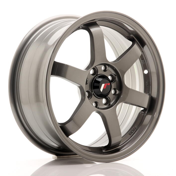 JR Wheels JR3 16x7 ET25 4x100/108 Gun Metal