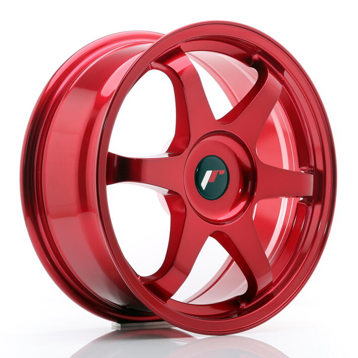 JR Wheels JR3 17x7 ET20-42 BLANK Platinum Red