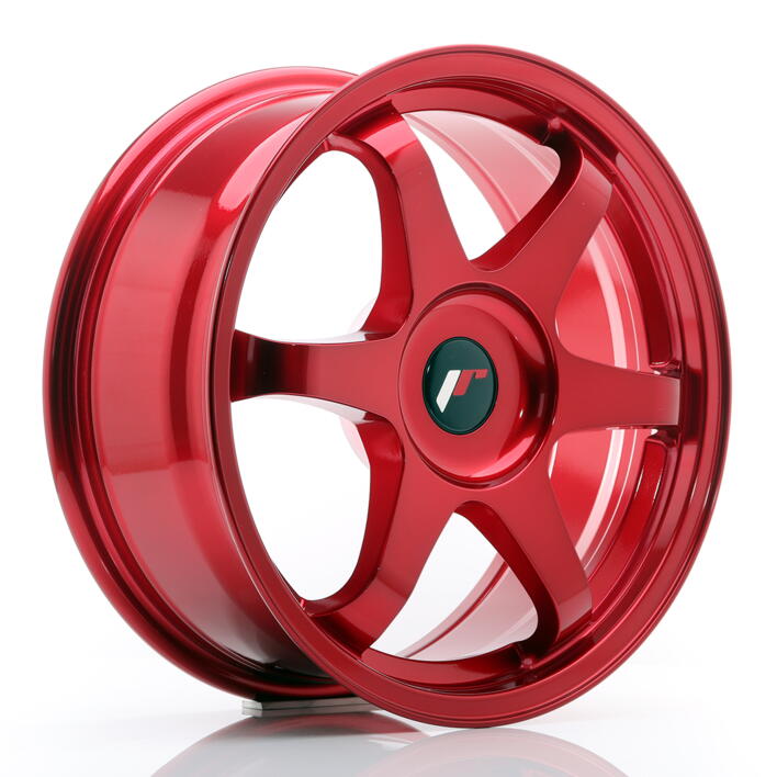 JR Wheels JR3 17x7 ET40-42 BLANK Platinum Red