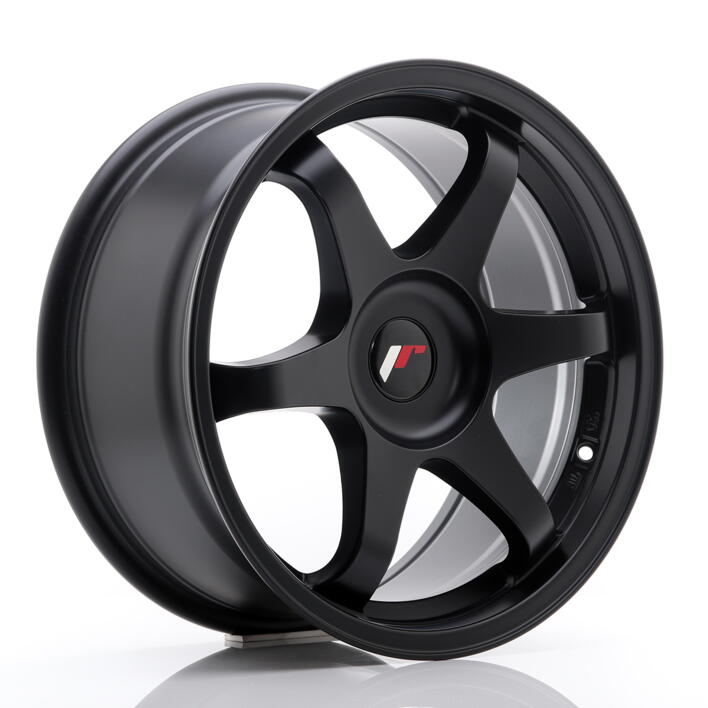 JR Wheels JR3 17x8 ET35 BLANK Matt Black