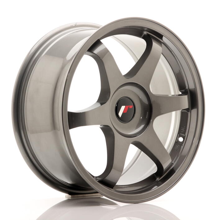 JR Wheels JR3 17x8 ET35 BLANK Gun Metal