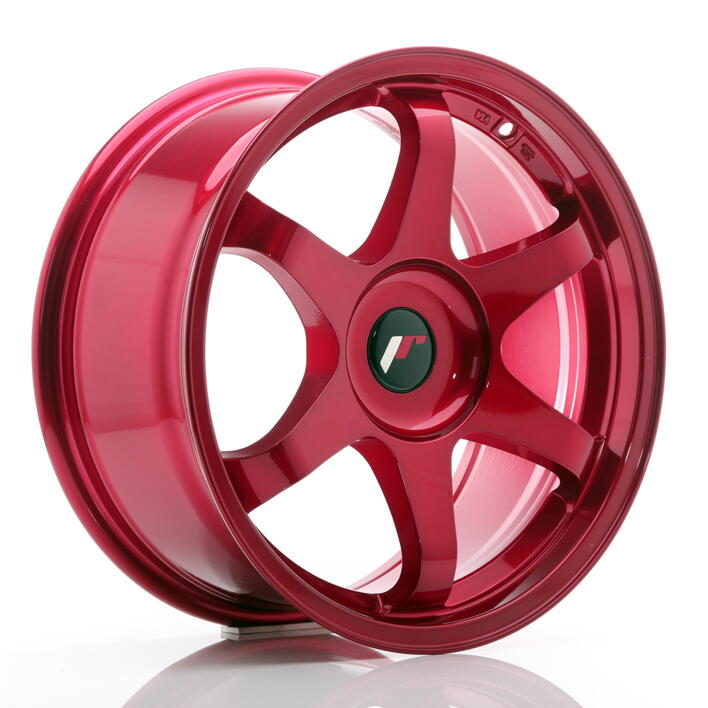 JR Wheels JR3 17x8 ET35 BLANK Platinum Red