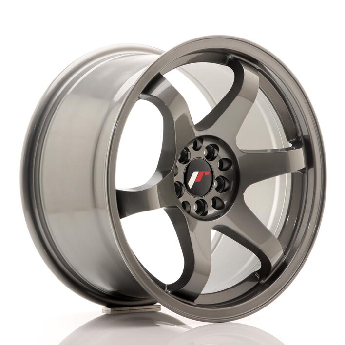 JR Wheels JR3 17x9 ET20 5x100/114 Gun Metal