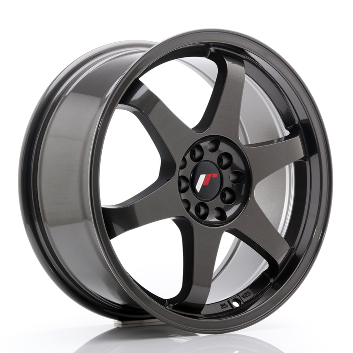 JR Wheels JR3 18x8 ET35 5x100/120 Hyper Gray