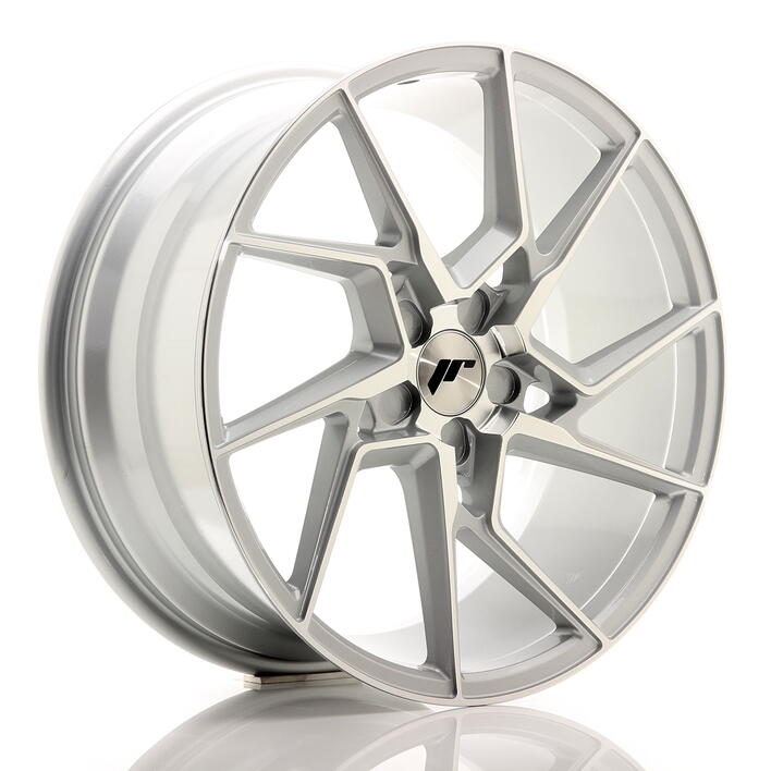 JR Wheels JR33 19x8,5 ET20-48 5H BLANK Silver Machined Face