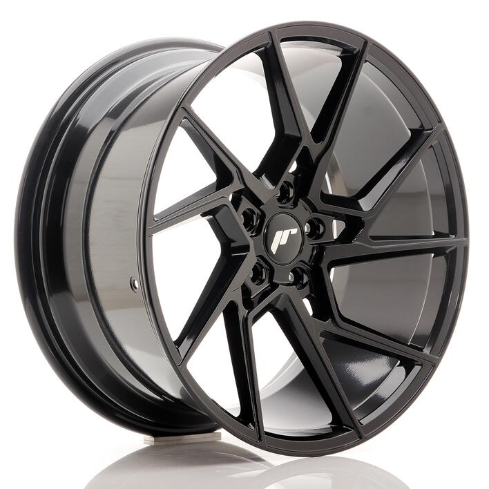 JR Wheels JR33 20x10 ET40 5x120 Glossy Black