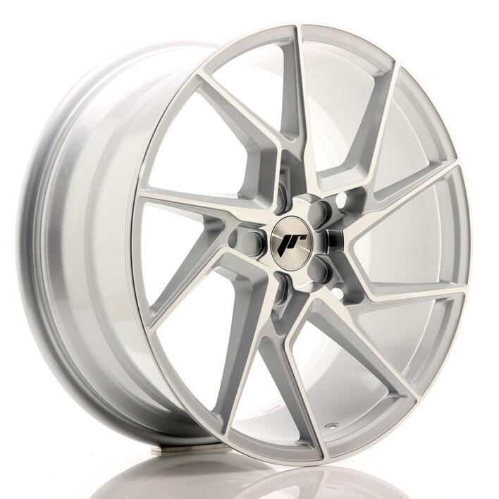 JR Wheels JR33 20x9 ET20-48 5H BLANK Silver Machined Face