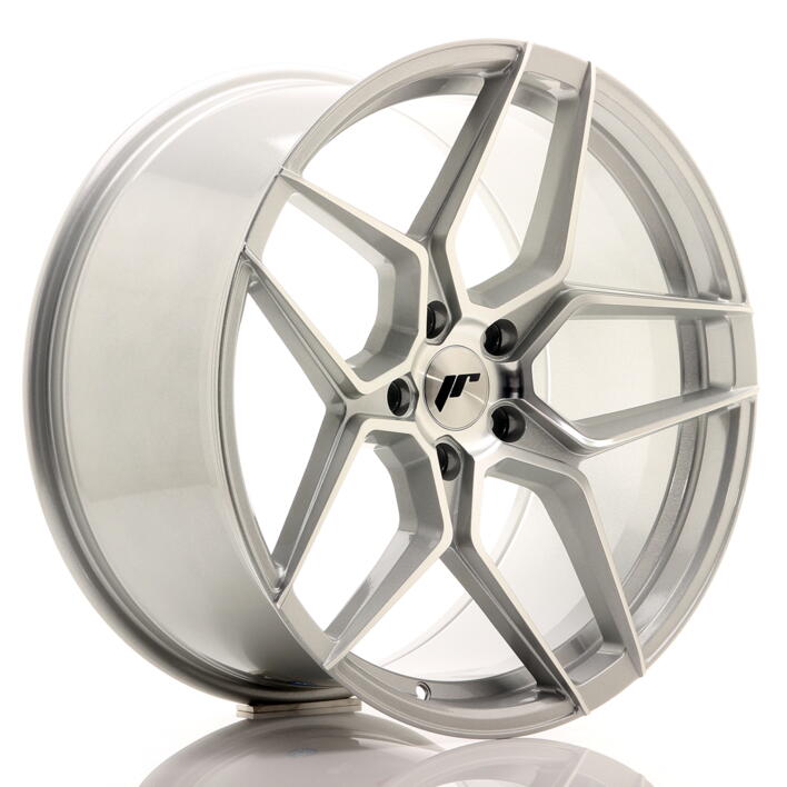 JR Wheels JR34 20x10 ET40 5x120 Silver Machined Face