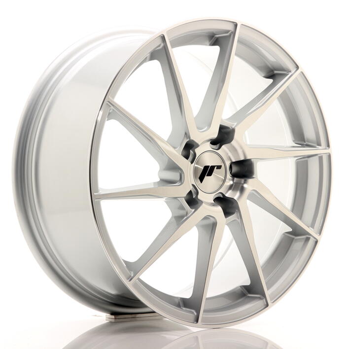 JR Wheels JR36 18x8 ET35 5x120 Silver Brushed Face