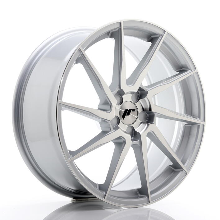 JR Wheels JR36 19x8,5 ET20-50 5H BLANK Silver Brushed Face