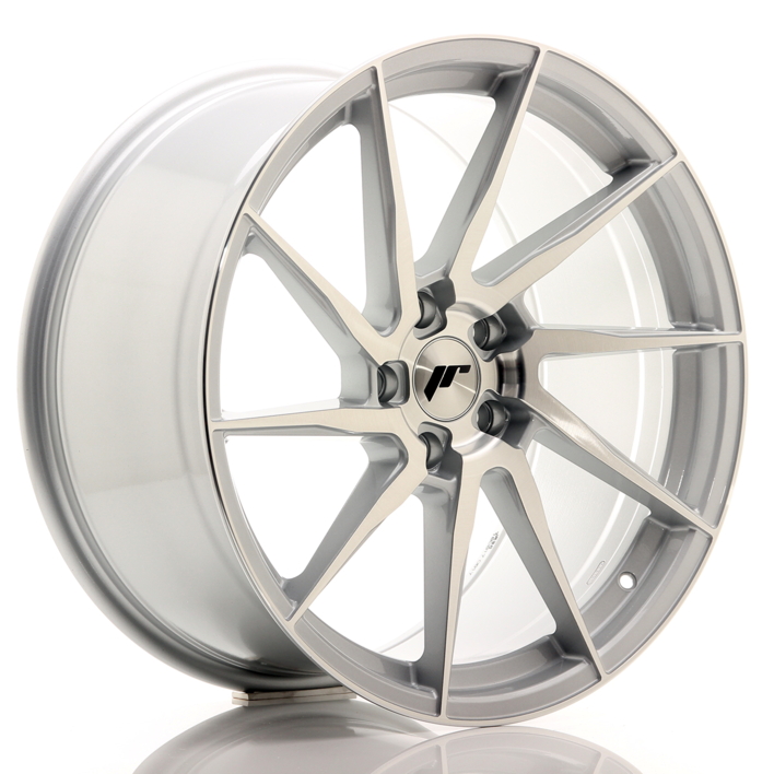 JR Wheels JR36 20x10 ET35 5x120 Silver Brushed Face