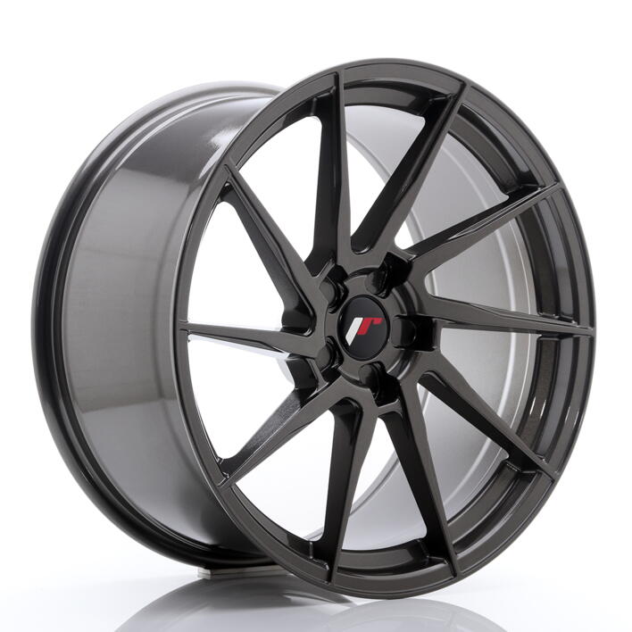 JR Wheels JR36 20x10 ET20-45 5H BLANK Hyper Gray