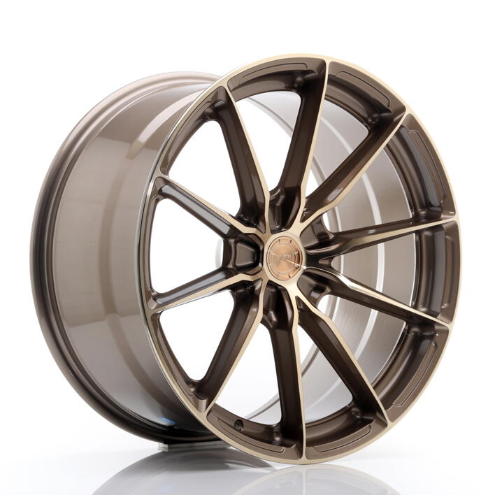 JR Wheels JR37 20x10 ET20-45 5H BLANK Platinum Bronze