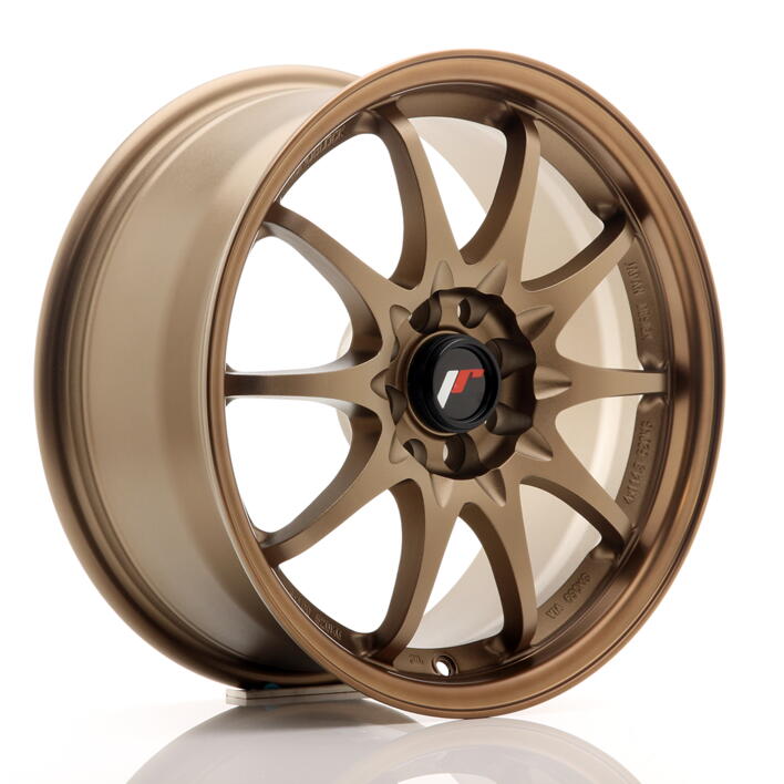 JR Wheels JR5 16x7 ET30 4x100/108 Dark Anodized Bronze