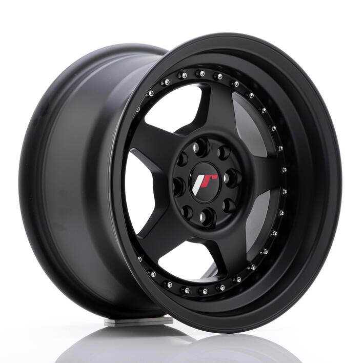 JR Wheels JR6 15x8 ET25 4x100/108 Matt Black