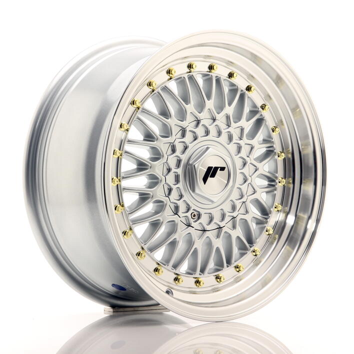 JR Wheels JR9 16x7,5 ET25 BLANK Silver w/Machined Lip