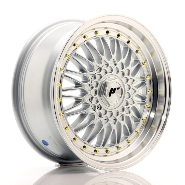 JR Wheels JR9 17x7,5 ET35 4x100/114 Silver w/Machined Lip