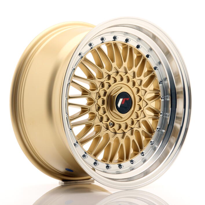 JR Wheels JR9 17x8,5 ET20 5x112/120 Gold w/Machined Lip