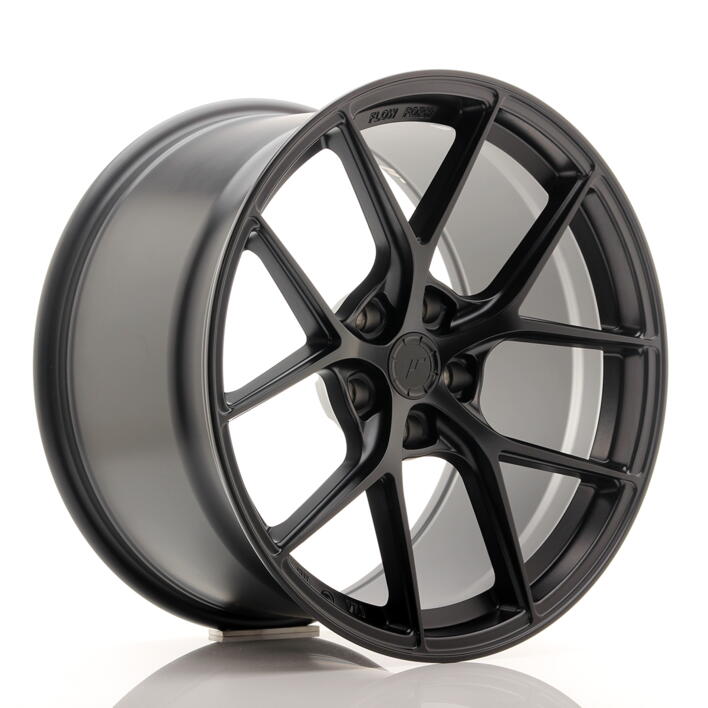 JR Wheels SL01 19x10,5 ET25-40 5H BLANK Matt Black