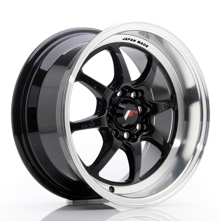 JR Wheels TF2 15x7,5 ET30 4x100/108 Gloss Black