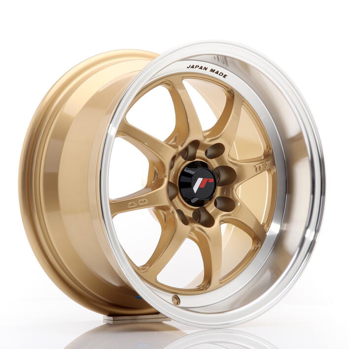 JR Wheels TF2 15x7,5 ET30 4x100/114 Gold