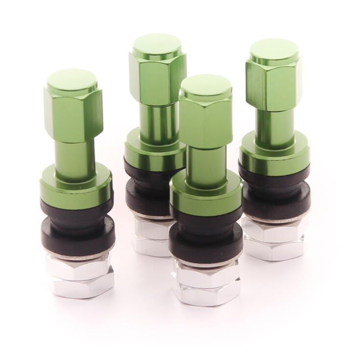 Set of Aluminum air valves JR v2 - GREEN