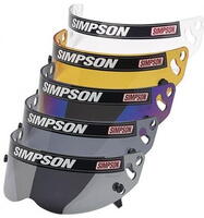 Simpson Diamondback, RX & X-Bandit Hjelm Visir, Flere Forskellige Farver