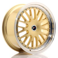 JR Wheels JR10 19x8,5 ET20-35 BLANK Gold w/Machined Lip