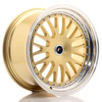 JR Wheels JR10 19x9,5 ET20-35 BLANK Gold w/Machined Lip