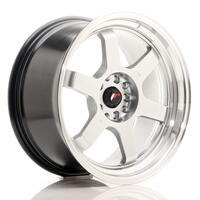 JR Wheels JR12 18x9 ET25 5x114/120 Hyper Silver w/Machined Lip