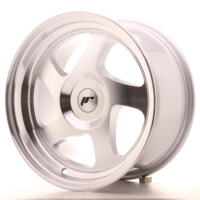 JR Wheels JR15 16x8 ET25 BLANK Silver Machined Face