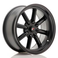 JR Wheels JR19 17x8 ET-20-0 BLANK Matt Black