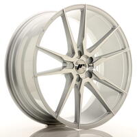 JR Wheels JR21 22x9,5 ET30-48 5H BLANK Silver Machined Face